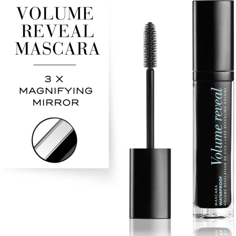Bourjois Volume Reveal Volume Mascara With Mirror Shade 23 Waterproof Black 7.5 Ml