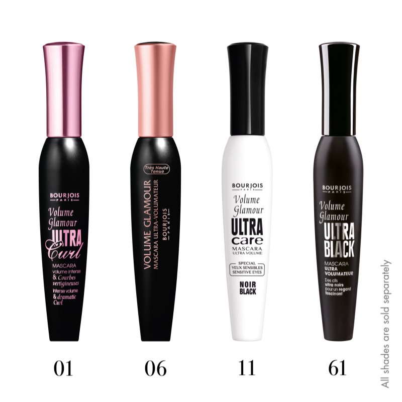 

Bourjois Volume Glamour туш для вій з ефектом об'єму відтінок 06 Noir ébène