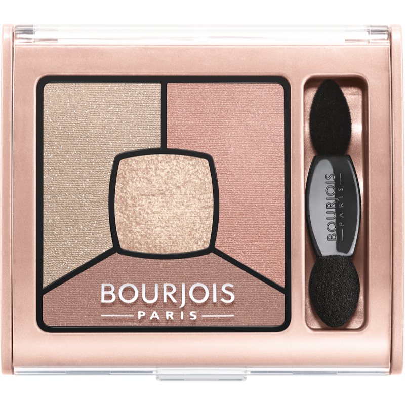 Bourjois Smoky Stories paleta zasenčenih senčil za oči odtenek 14 Tomber Des Nudes 3.2 g