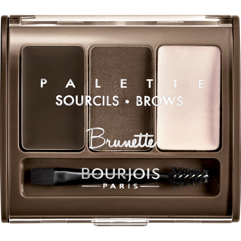 Bourjois Palette Sourcils Brows paleta za ličenje obrvi odtenek 002 Brunette 4.5 g