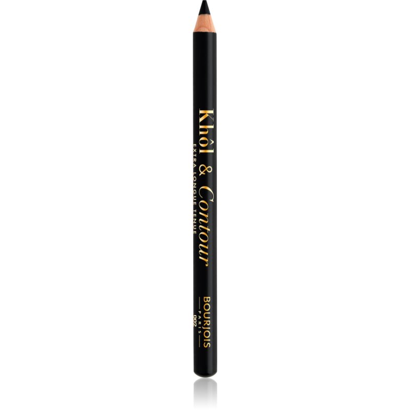 

Bourjois Khôl & Contour Extra Longue Tenue стійкий олівець для очей відтінок 002 Ultra Black