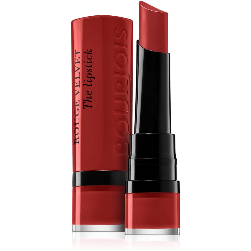 BOURJOIS Paris Rouge Velvet The Lipstick 2,4 g rúž pre ženy 11 Berry Formidable