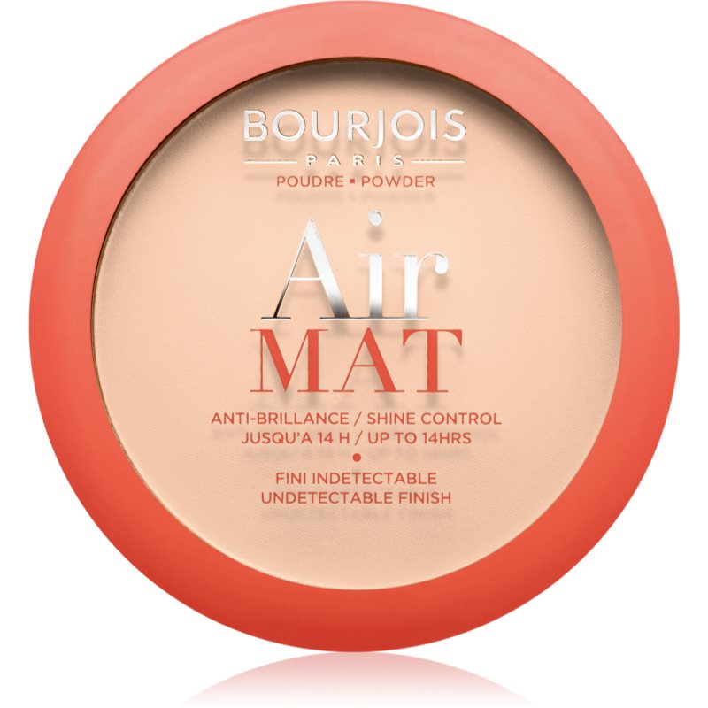 Bourjois Air Mat matinė pudra moterims atspalvis 01 Rose Ivory 10 g