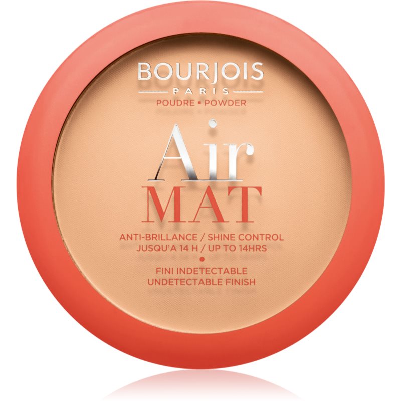 Bourjois Air Mat matinė pudra moterims atspalvis 03 Apricot Beige 10 g
