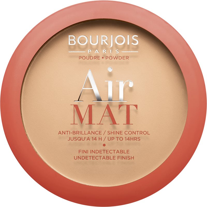 Bourjois Air Mat matirajoči puder za ženske odtenek 03 Apricot Beige 10 g