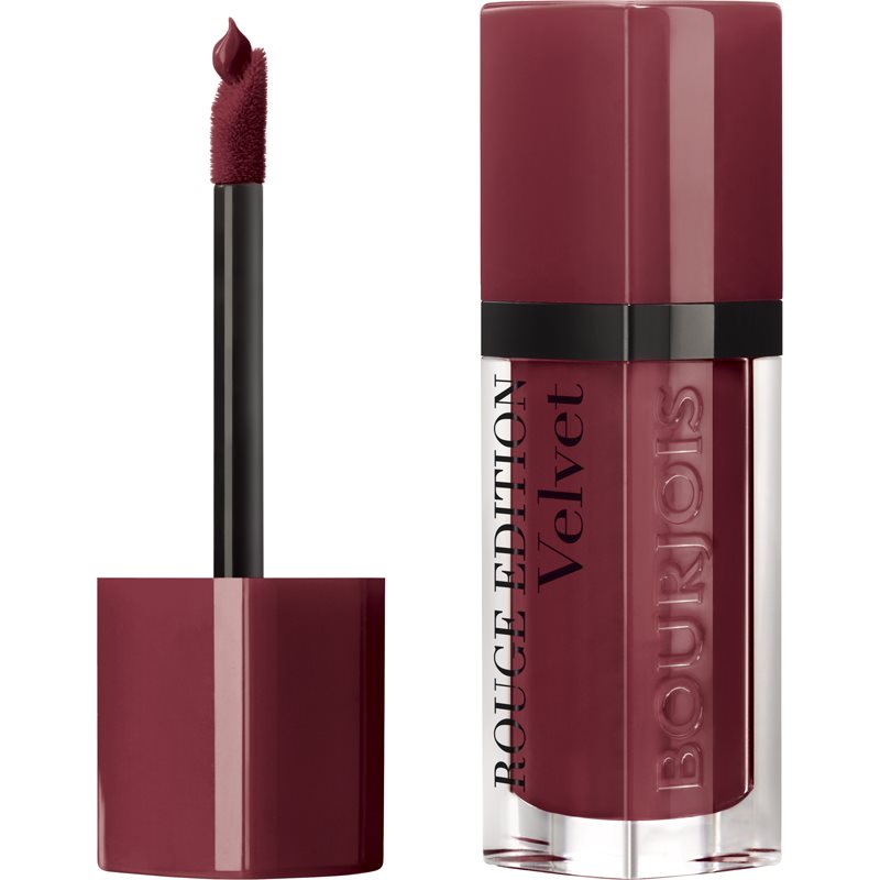 Bourjois Rouge Edition Velvet tekoča šminka z mat učinkom odtenek 24 Dark Chérie 7.7 ml
