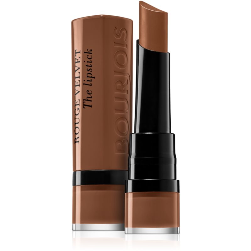 

Bourjois Rouge Velvet The Lipstick матуюча помада відтінок 14 Brownette