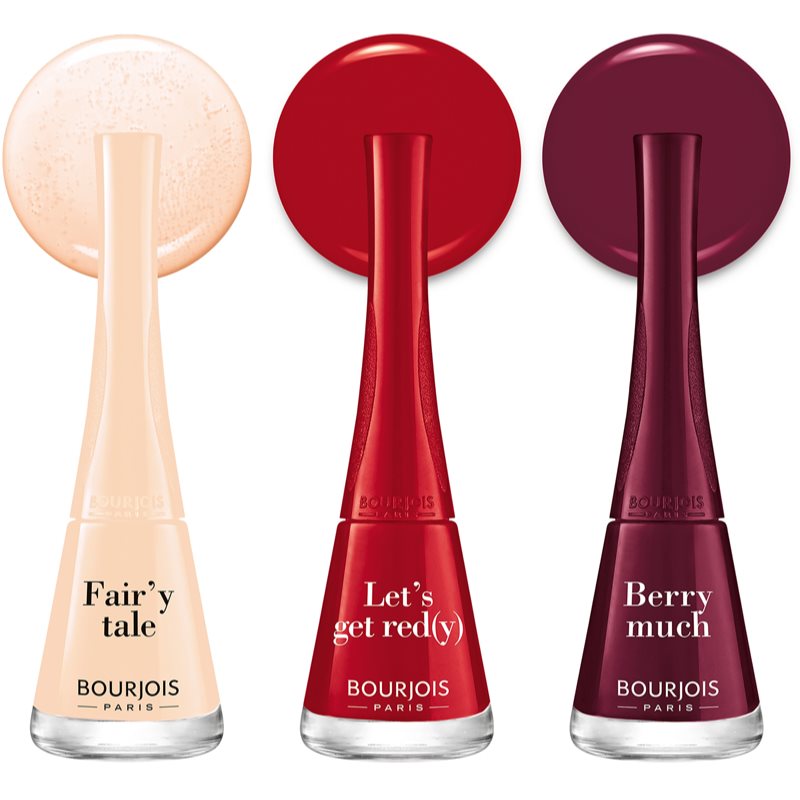 Bourjois 1 Seconde швидковисихаючий лак для нігтів відтінок 007 Berry Much 9 мл