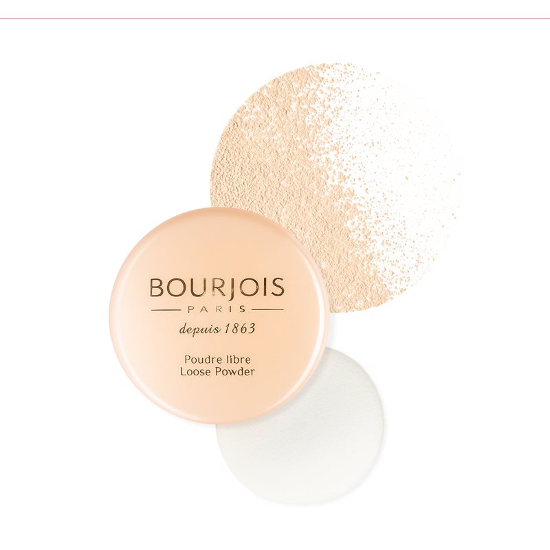 Bourjois Loose Powder розсипчаста пудра для жінок відтінок 01 Peach 32 гр