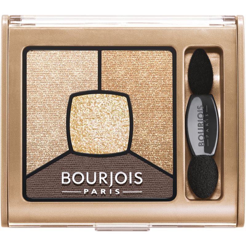 

Bourjois Smoky Stories палітра тіней для smoky-eyes відтінок 16 Gold It