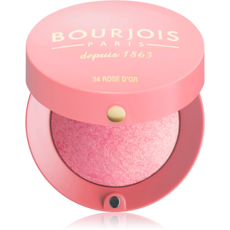 Bourjois Little Round Pot Blush tvářenka odstín 34 Rose D´Or 2,5 g