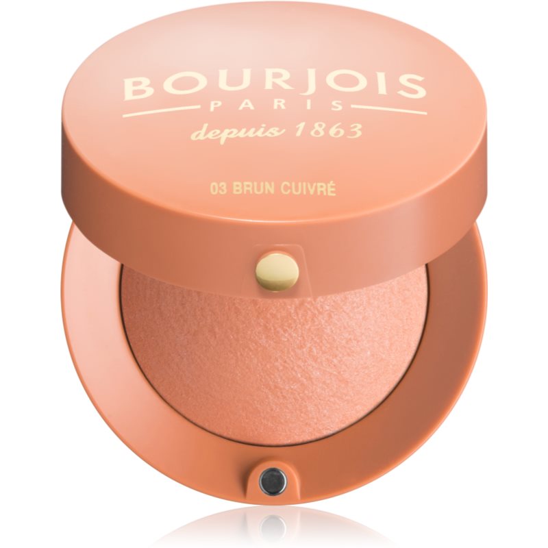 Bourjois Little Round Pot Blush Blush Shade 03 Brun Cuivre 2.5 g