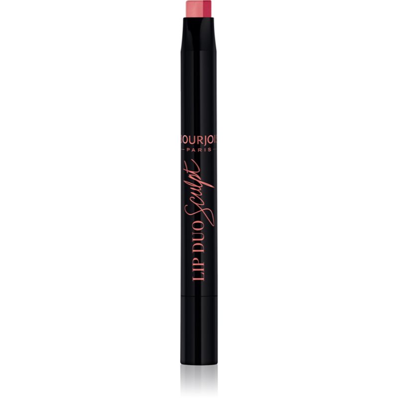 

Bourjois Duo Sculpt двокольорова помада для губ відтінок 01 Pink Twice