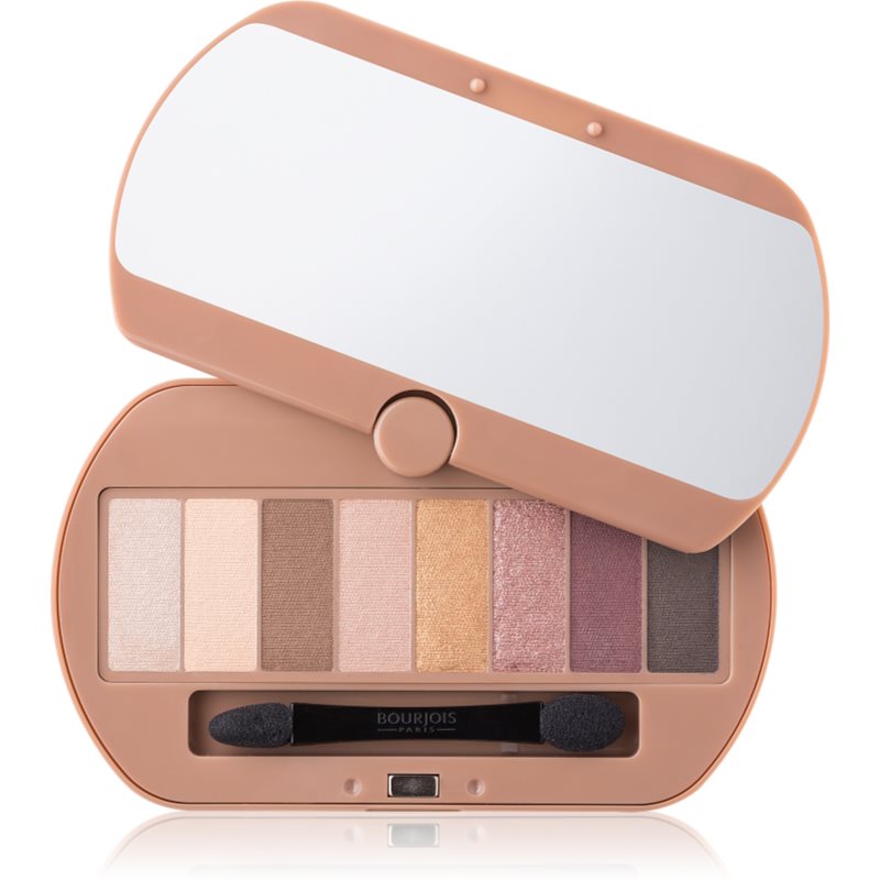 Bourjois Eye Catching eyeshadow palette with 8 shades shade Nude Palette 4,5 g
