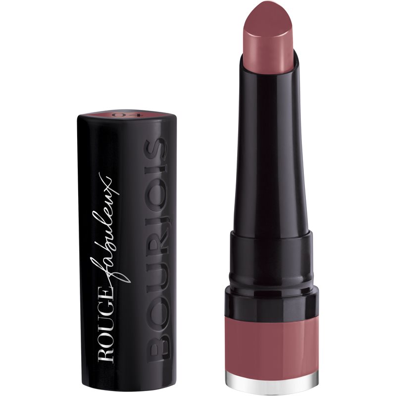 Bourjois Rouge Fabuleux satenasta šminka odtenek 04 Jolie Mauve 2.3 g