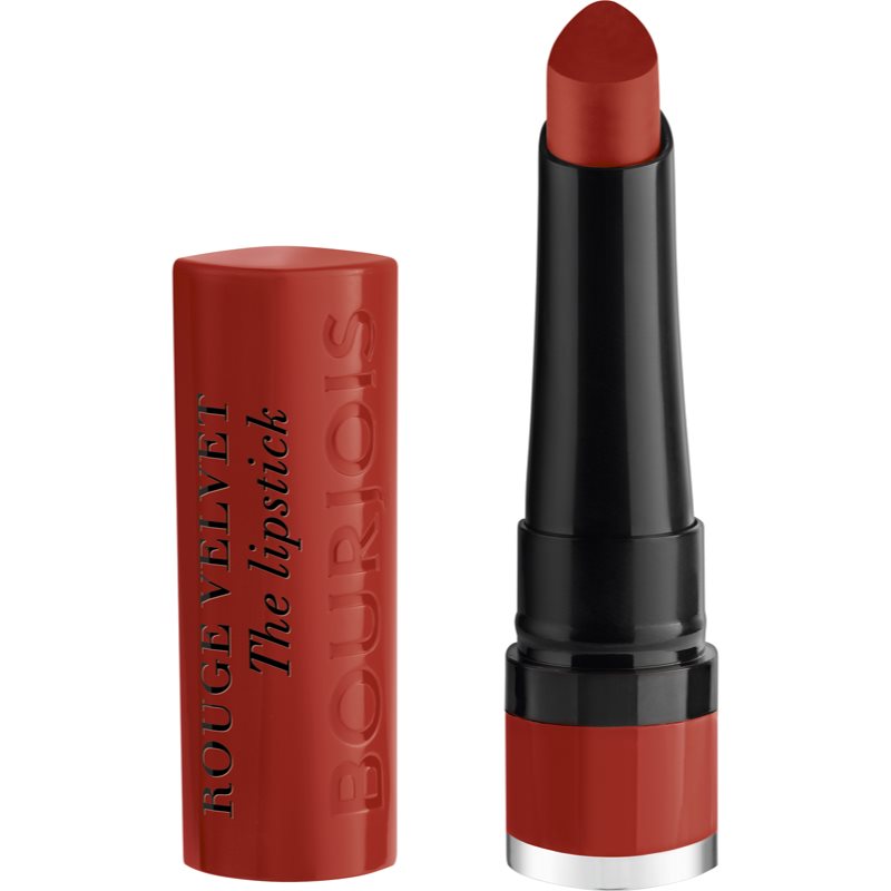 Bourjois Rouge Velvet The Lipstick matirajoča šminka odtenek 21 Grande Roux 2.4 g