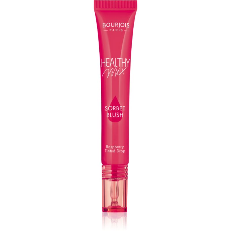 

Bourjois Healthy Mix Sorbet Blush рідкі рум'яна та блиск для губ для жінок відтінок 01 Raspberry