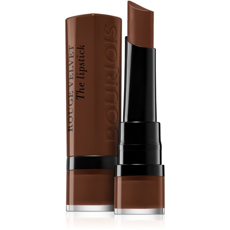 

Bourjois Rouge Velvet The Lipstick матуюча помада відтінок 25 Maca'brown