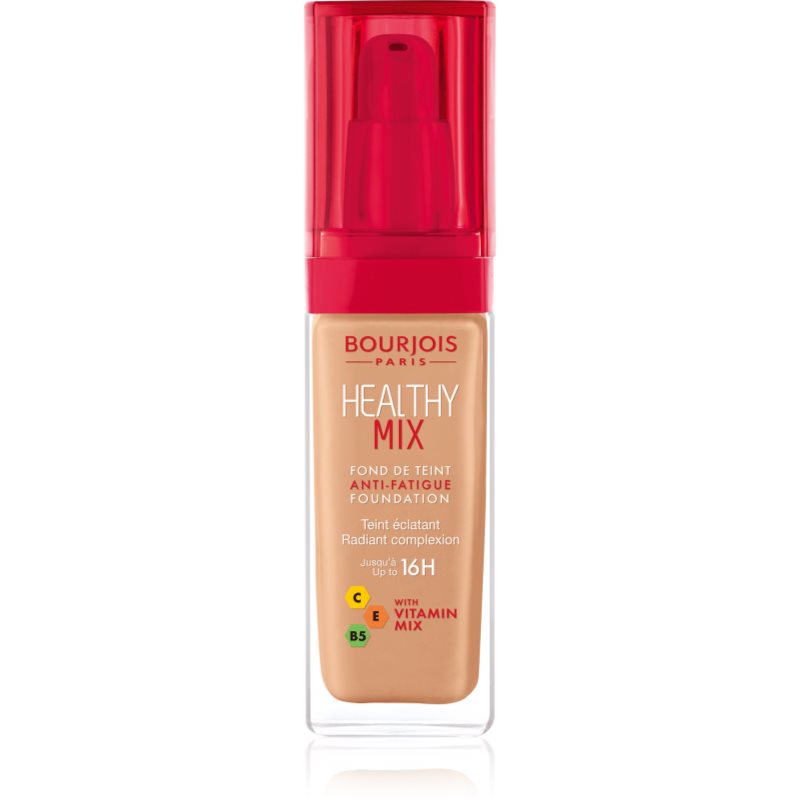 

Bourjois Healthy Mix роз'яснюючий тональний крем 16 години відтінок 55,5 Honey