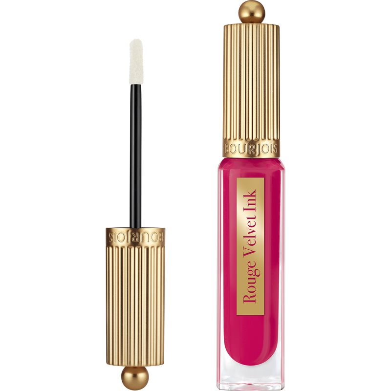 Bourjois Rouge Velvet Ink tekoča šminka z mat učinkom odtenek 07 Fushia Cha Cha 3.5 ml