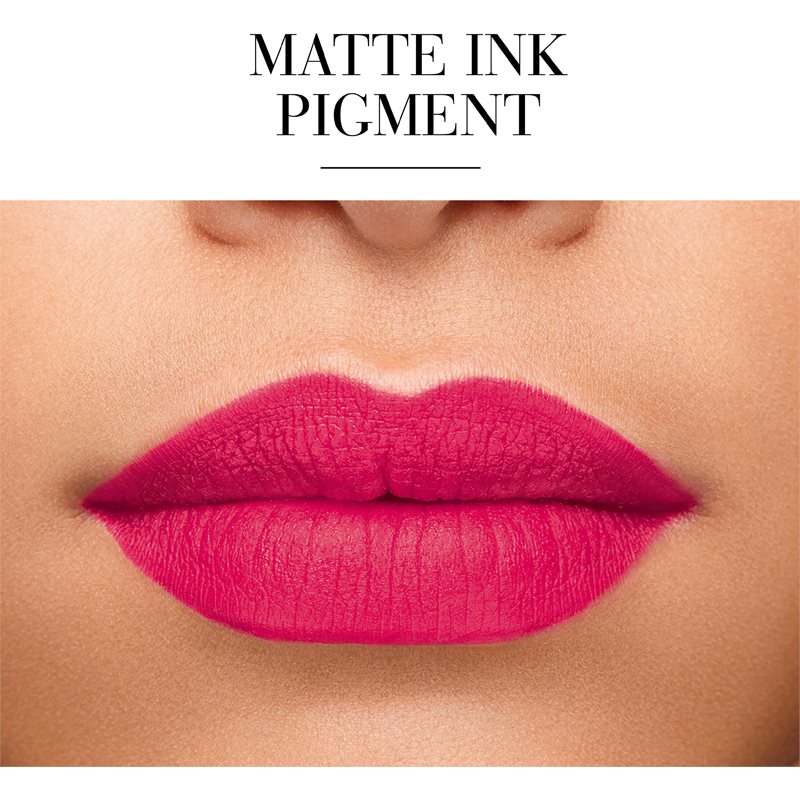 Bourjois Rouge Velvet Ink Liquid Lipstick With Matt Effect Shade 07 Fushia Cha Cha 3.5 Ml