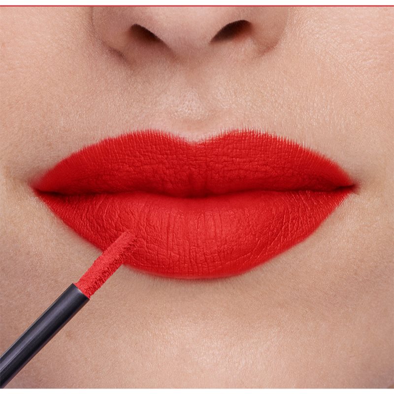 Bourjois Rouge Velvet Ink Liquid Lipstick With Matt Effect Shade 08 Coquelic Hot 3.5 Ml