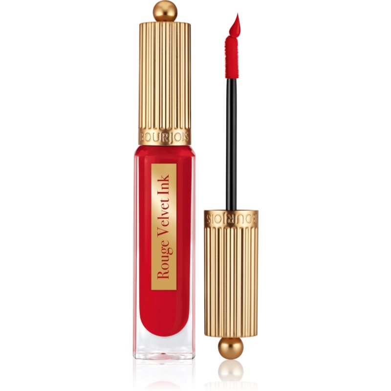 Bourjois Rouge Velvet Ink flüssiger Lippenstift mit Matt-Effekt Farbton 09 Rouge a Reves 3.5 ml