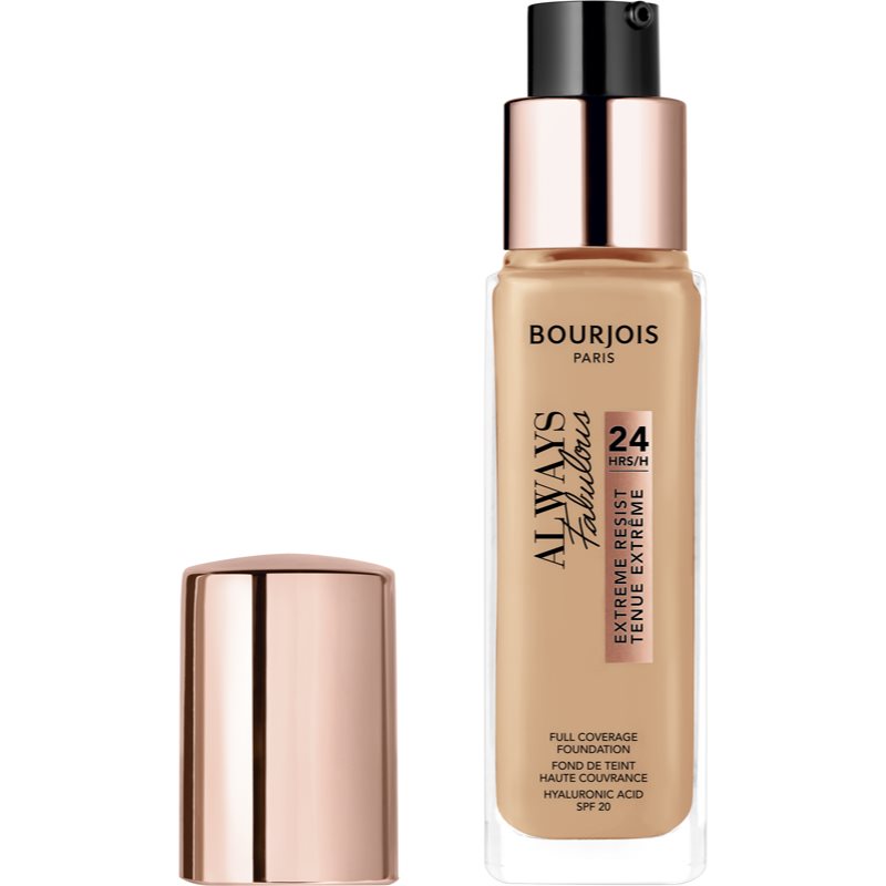 Bourjois Always Fabulous dolgoobstojen tekoči puder SPF 20 odtenek 420 Light Sand 30 ml