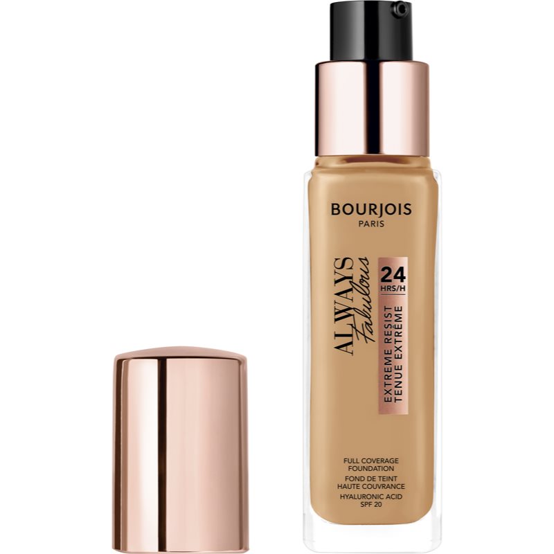 Bourjois Always Fabulous dolgoobstojen tekoči puder SPF 20 odtenek 410 Golden Beige 30 ml