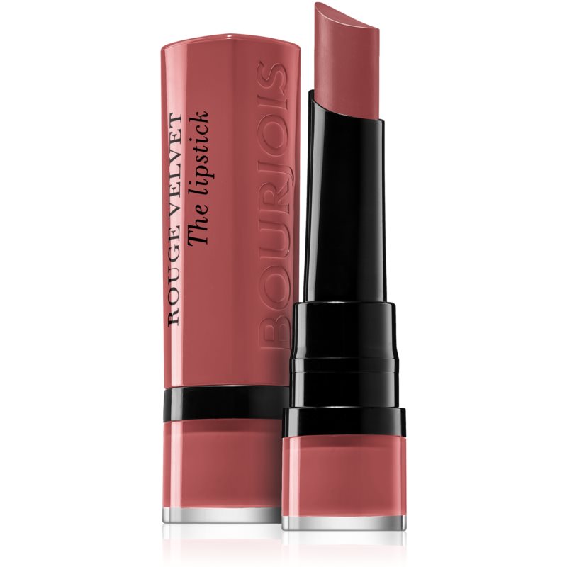 Bourjois Rouge Velvet The Lipstick matt lipstick shade 33 Rose Water 2,4 g
