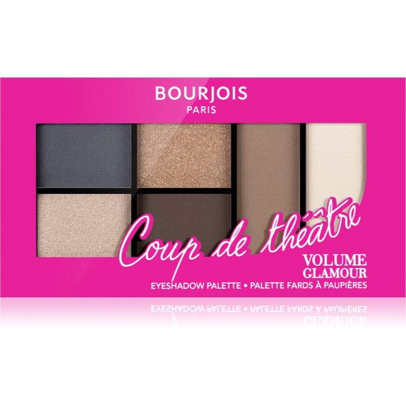Фото - Тіні для повік Bourjois Volume Glamour палітра тіней відтінок 002 Coup de Théâtre 8,4 гр 