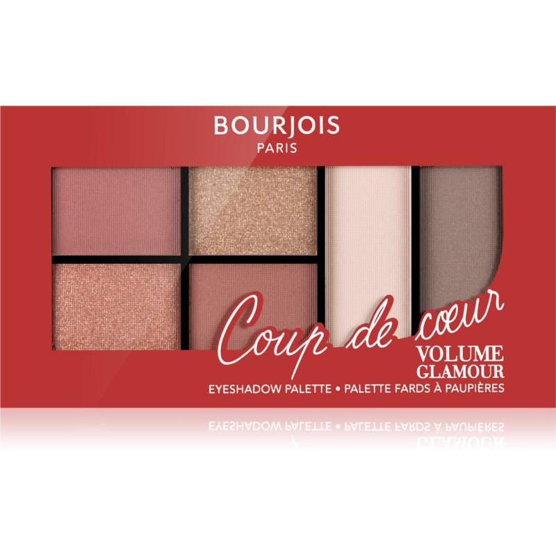 Фото - Тени для век Bourjois Volume Glamour палітра тіней відтінок 001 Coup De Coeur 8,4 гр 