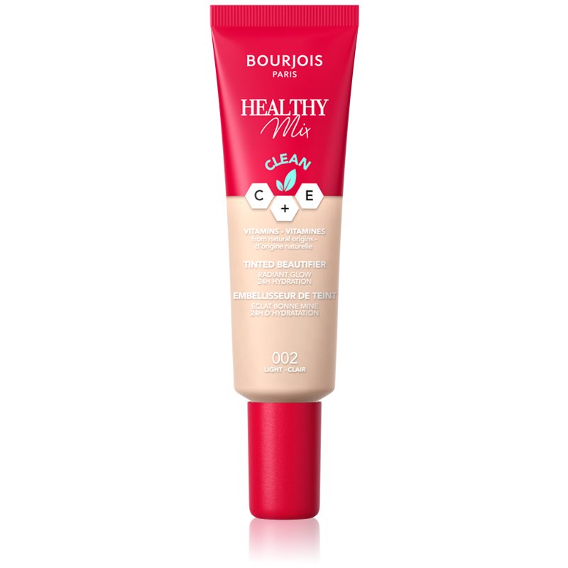 E-shop Bourjois Healthy Mix lehký make-up s hydratačním účinkem odstín 002 Light 30 ml