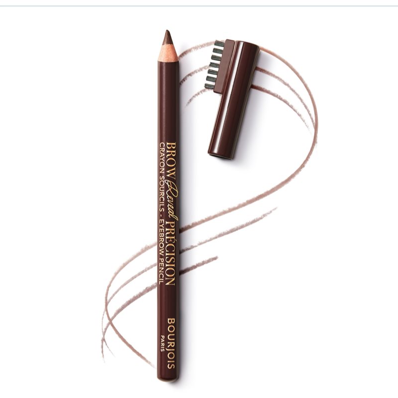 Bourjois Brow Reveal олівець для брів зі щіточкою відтінок 003 Medium Brown 1,4 гр