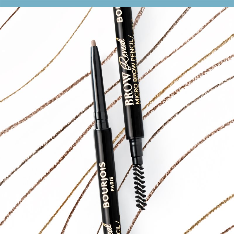 Bourjois Brow Reveal олівець для брів зі щіточкою відтінок 001 Blond 0,09 гр