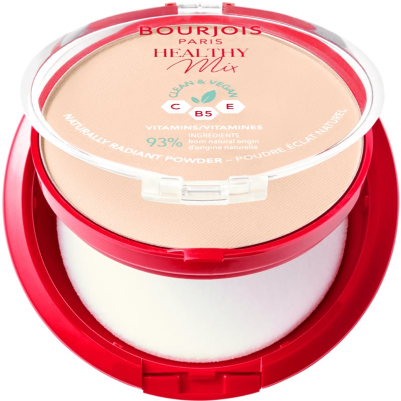 Bourjois Healthy Mix Mattifying Powder For Radiant-looking Skin Shade 01 Ivory 10 G