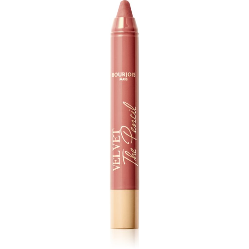 BOURJOIS Paris Velvet The Pencil 1,8 g rúž pre ženy 01 Nudifull rúž v ceruzke