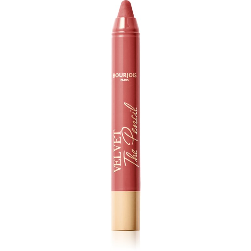 Bourjois Velvet The Pencil Stick Lipstick With Matt Effect Shade 04 Less Is Brown 1,8 G