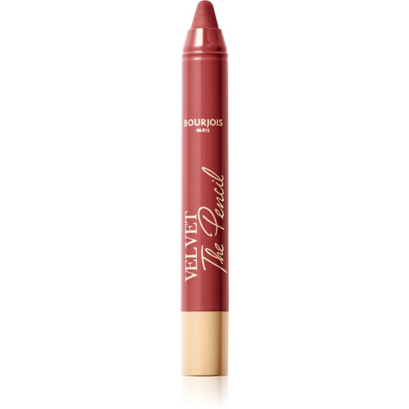BOURJOIS Paris Velvet The Pencil 1,8 g rúž pre ženy 05 Red Vintage rúž v ceruzke