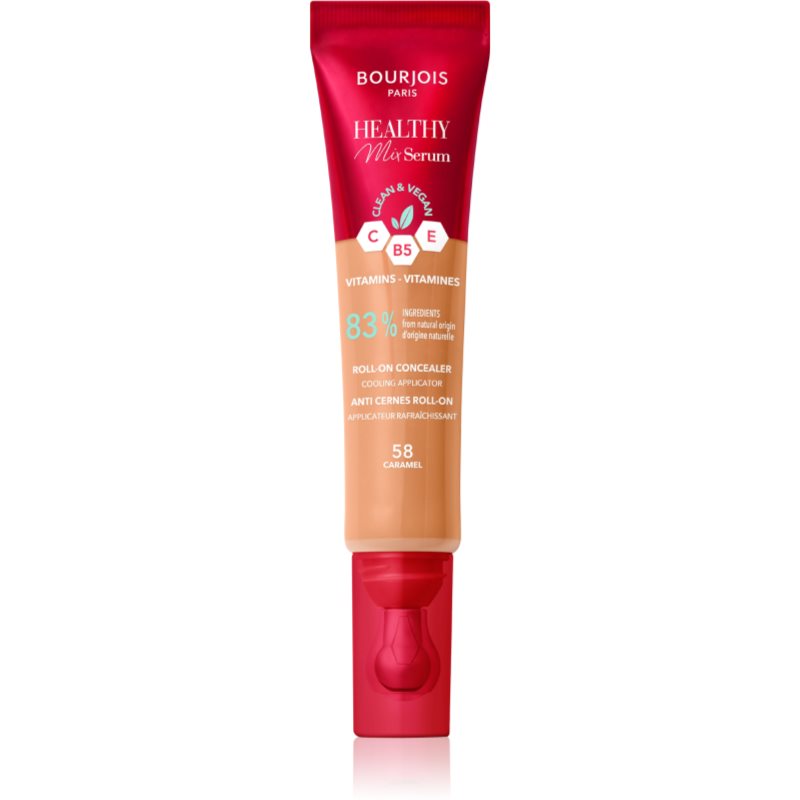 Bourjois Healthy Mix Serum hydrating concealer for the face and eye area shade 58 Caramel 11 ml
