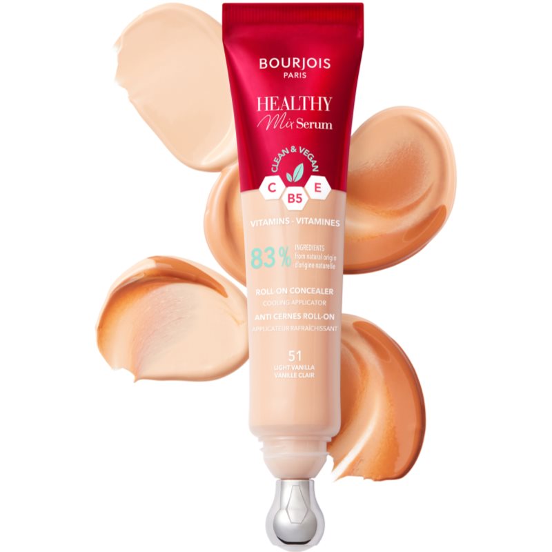 Bourjois Healthy Mix Serum corrector hidratante para rostro y contorno de ojos tono 54 Sun Bronze 13 ml