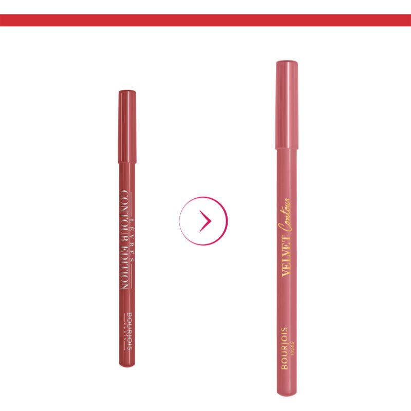 Bourjois Velvet Contour контурний олівець для губ відтінок Perfect Date 1,14 гр