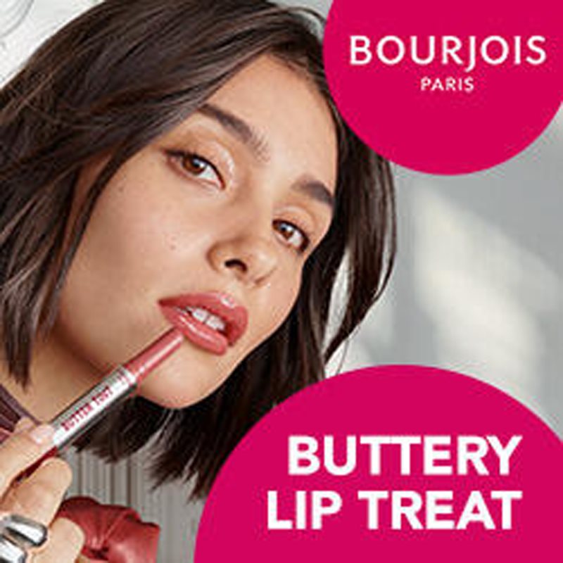 Bourjois Butter Tint Lip Glaze tónující balzám na rty odstín 01 Rose Fondant 2 g (obrázek 7)