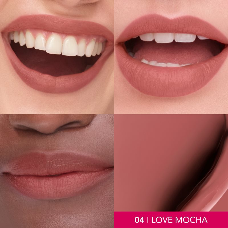 Bourjois Cloud Crème Velvet Matte ultra matující tekutá rtěnka odstín 04 I Love Mocha 3.1 ml (obrázek 4)