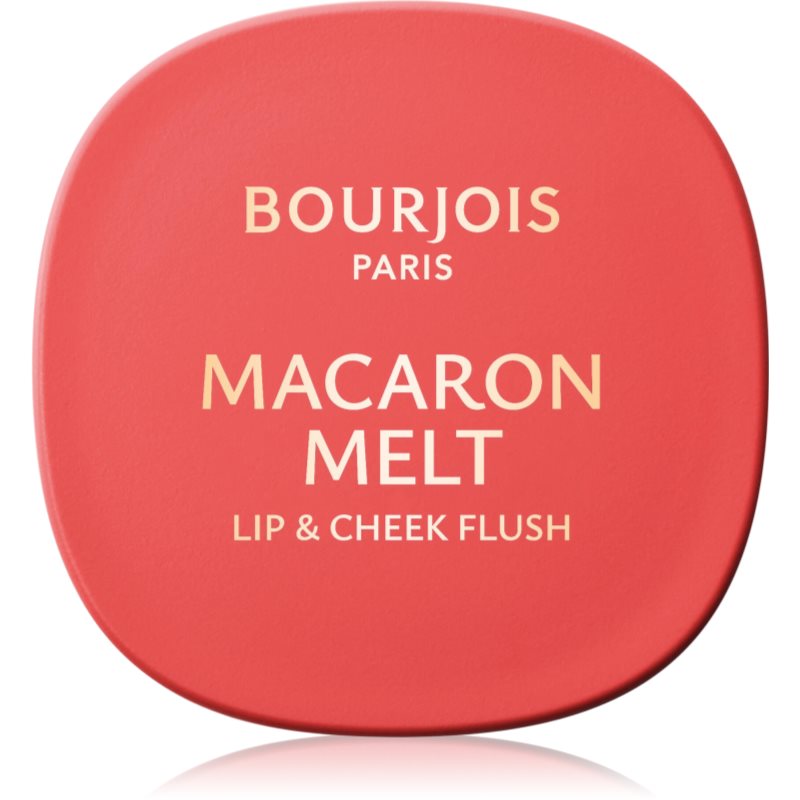 Bourjois Macaron Melt Puder-Rouge 2 in 1 Farbton 03 Peach Tatin 5 g