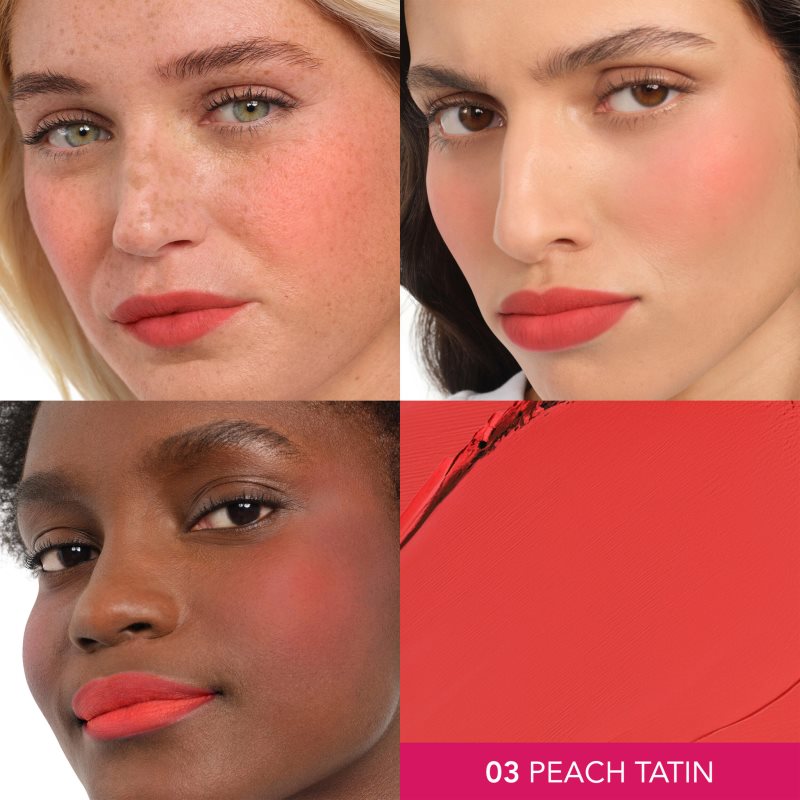Bourjois Macaron Melt Lip & Cheek Flush tvářenka 2 v 1 odstín 03 Peach Tatin 5 g (obrázek 4)