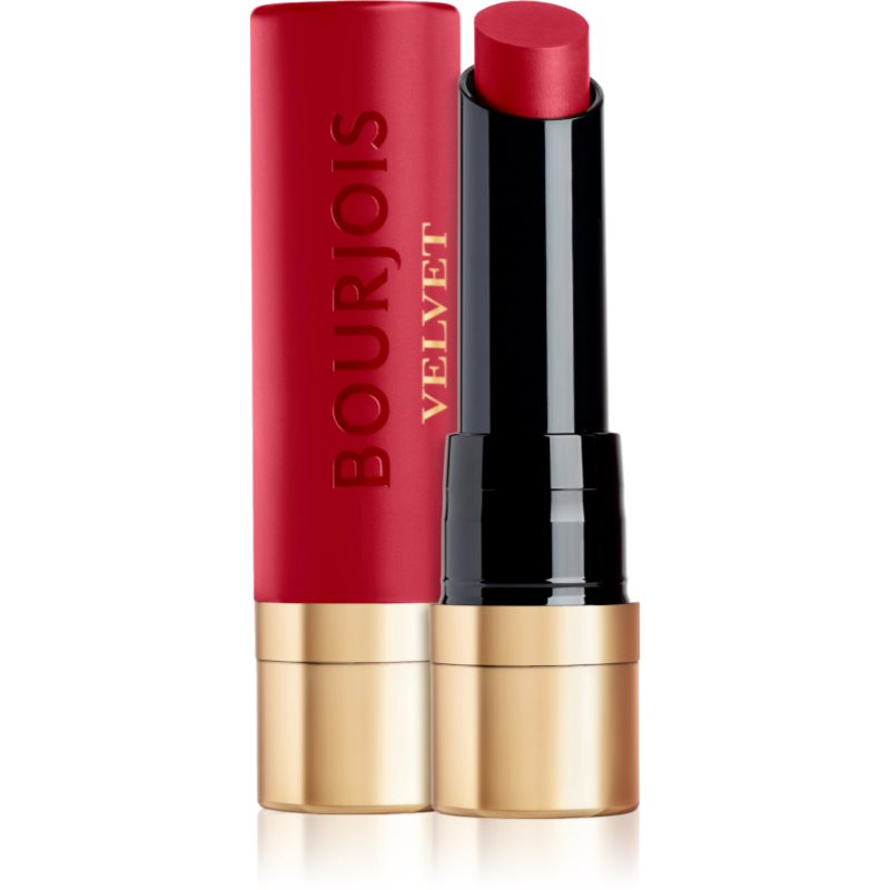 Bourjois Rouge Velvet The Lipstick dolgoobstojna šminka z mat učinkom odtenek 11 Berry Formidable 2.4 g