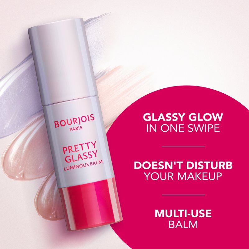 Bourjois Pretty Glassy multifunkční rozjasňovač odstín 01 Lilac Fizz 5 g (obrázek 3)