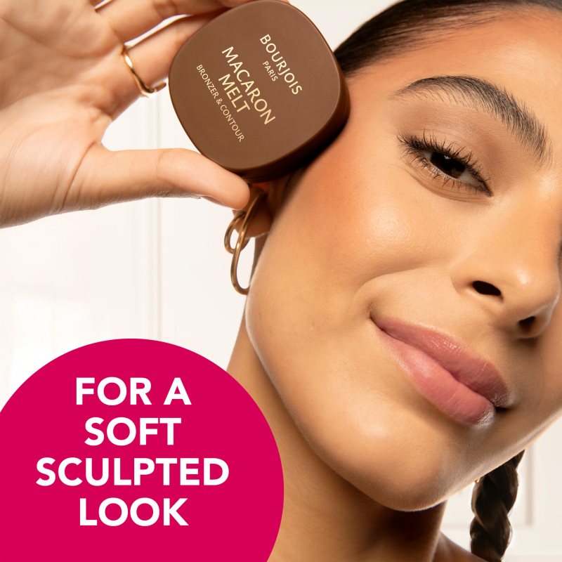 Bourjois Macaron Melt Bronzer & Contour bronzer a konturovací pudr 2 v 1 odstín 01 Vanilla Foam 5 g (obrázek 4)