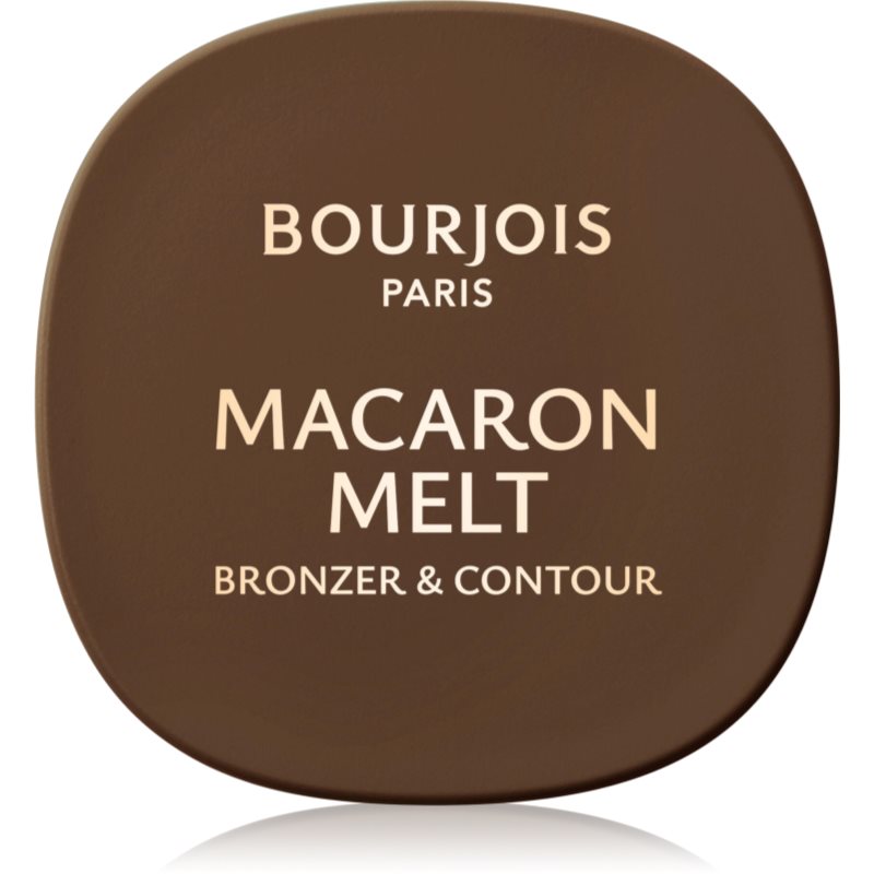 Bourjois Macaron Melt Bronzer & Contour бронзант и контурна пудра 2 в 1 цвят 04 Espresso Latte 5 гр.